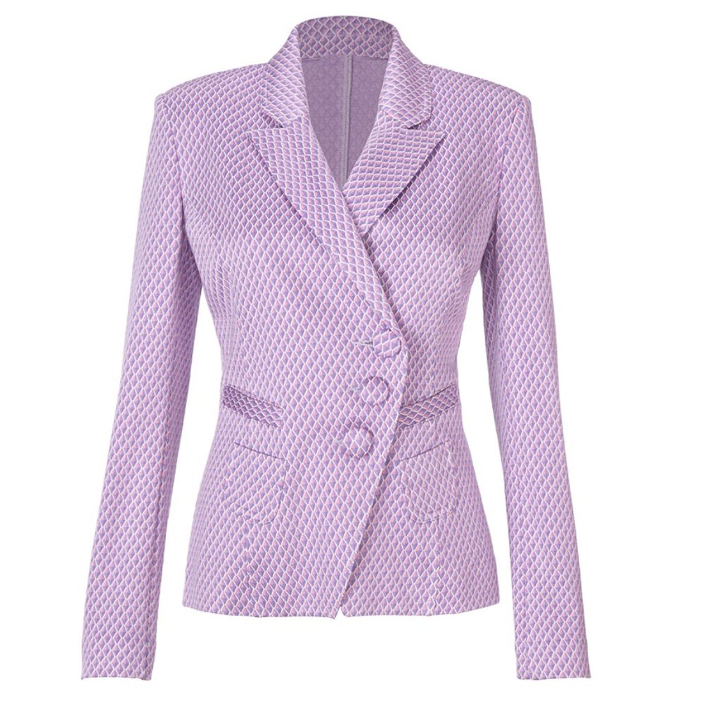 CAbi Purple Textured Women's Jacket